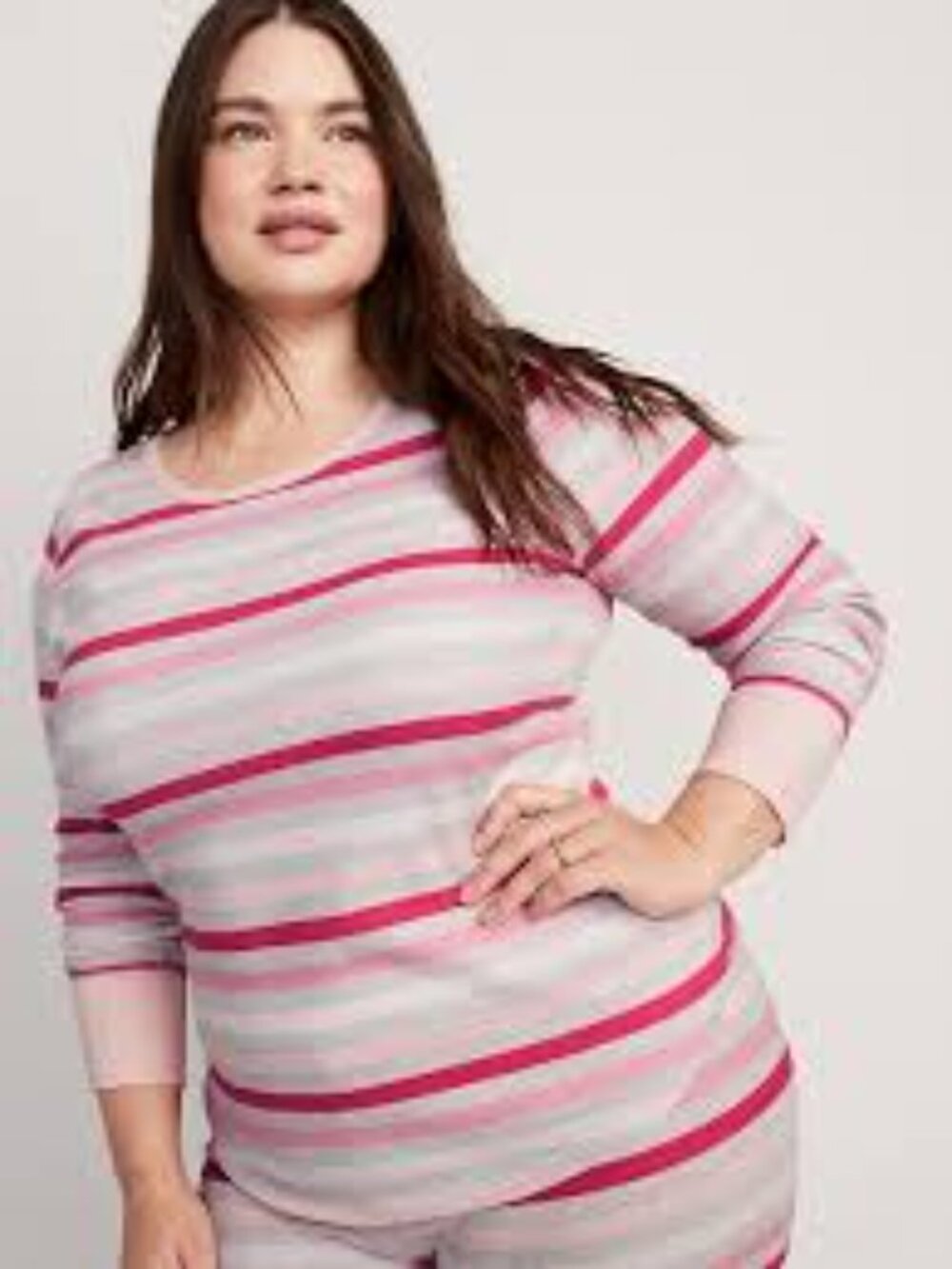 ⭐️ 5 for 20$! ⭐️ Old Navy Striped Lounge Waffle Top